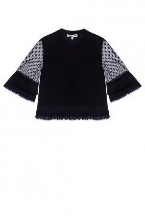 Lace-trimmed top, zdjęcie 1 Lace-trimmed top od McQ Alexander McQueen